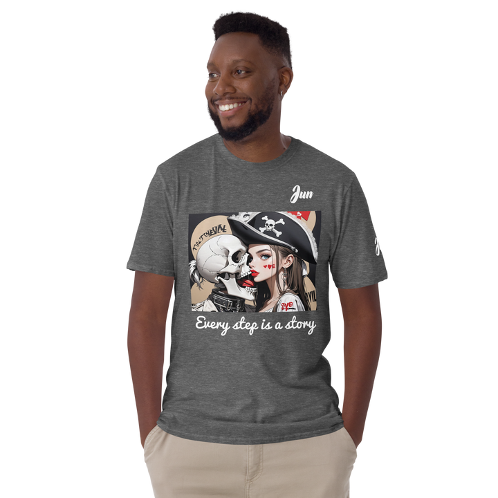 Every step is a story 10 Short-Sleeve Unisex T-Shirt 1