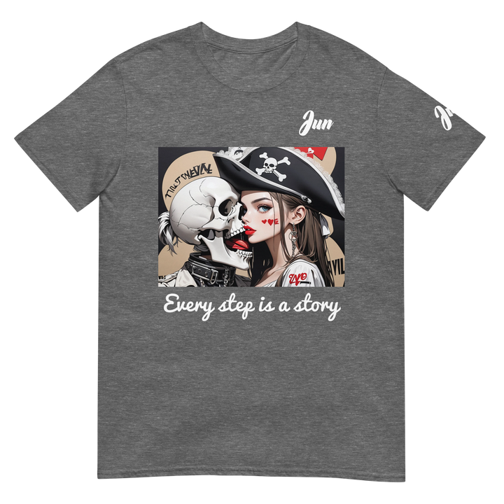 Every step is a story 10 Short-Sleeve Unisex T-Shirt 1