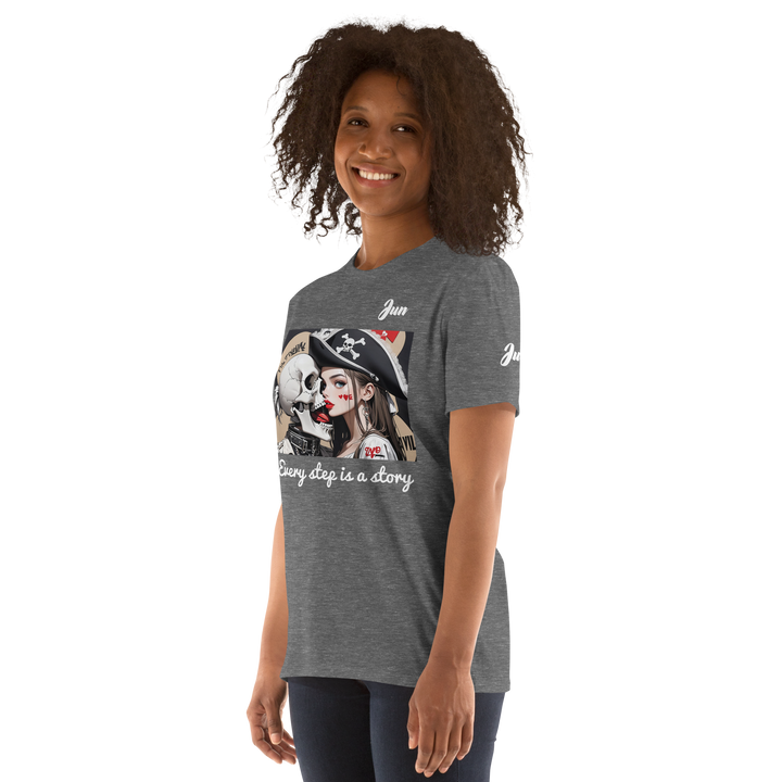 Every step is a story 10 Short-Sleeve Unisex T-Shirt 1