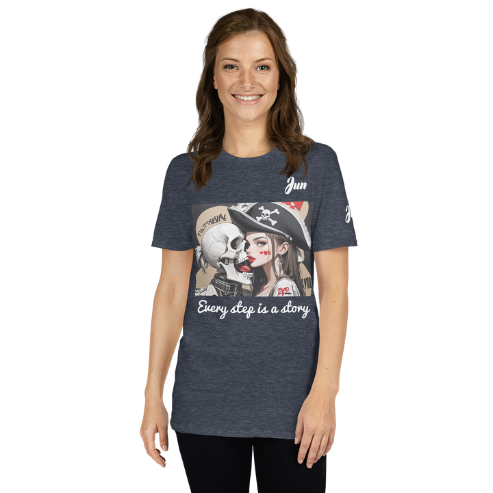 Every step is a story 10 Short-Sleeve Unisex T-Shirt 1