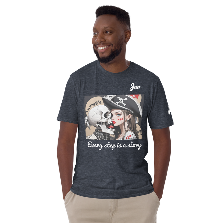 Every step is a story 10 Short-Sleeve Unisex T-Shirt 1