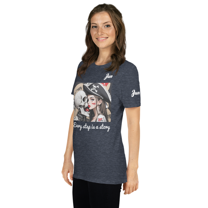 Every step is a story 10 Short-Sleeve Unisex T-Shirt 1