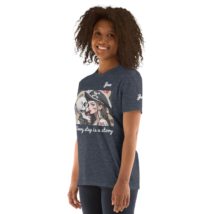 Every step is a story 10 Short-Sleeve Unisex T-Shirt 1