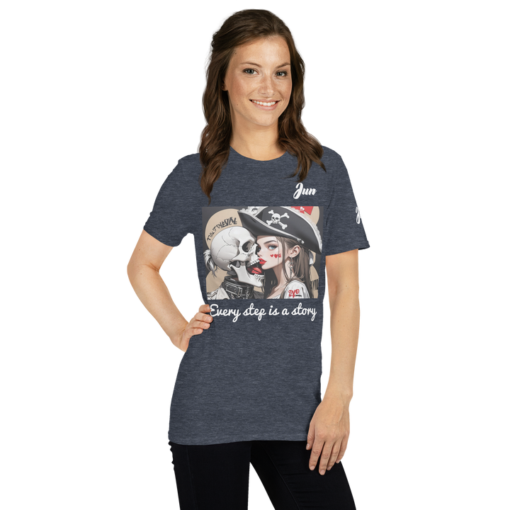 Every step is a story 10 Short-Sleeve Unisex T-Shirt 1