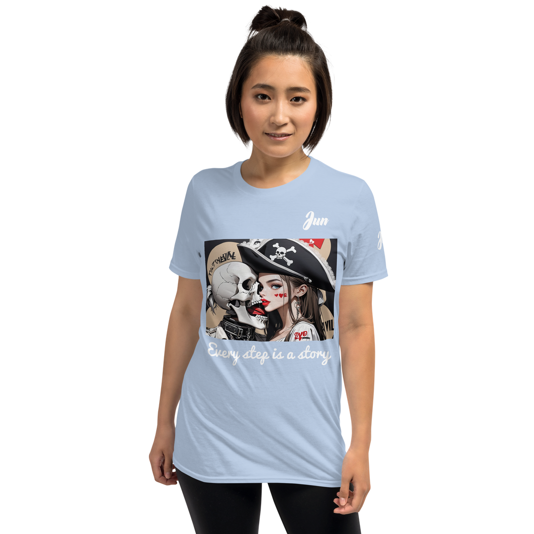 Every step is a story 10 Short-Sleeve Unisex T-Shirt 1