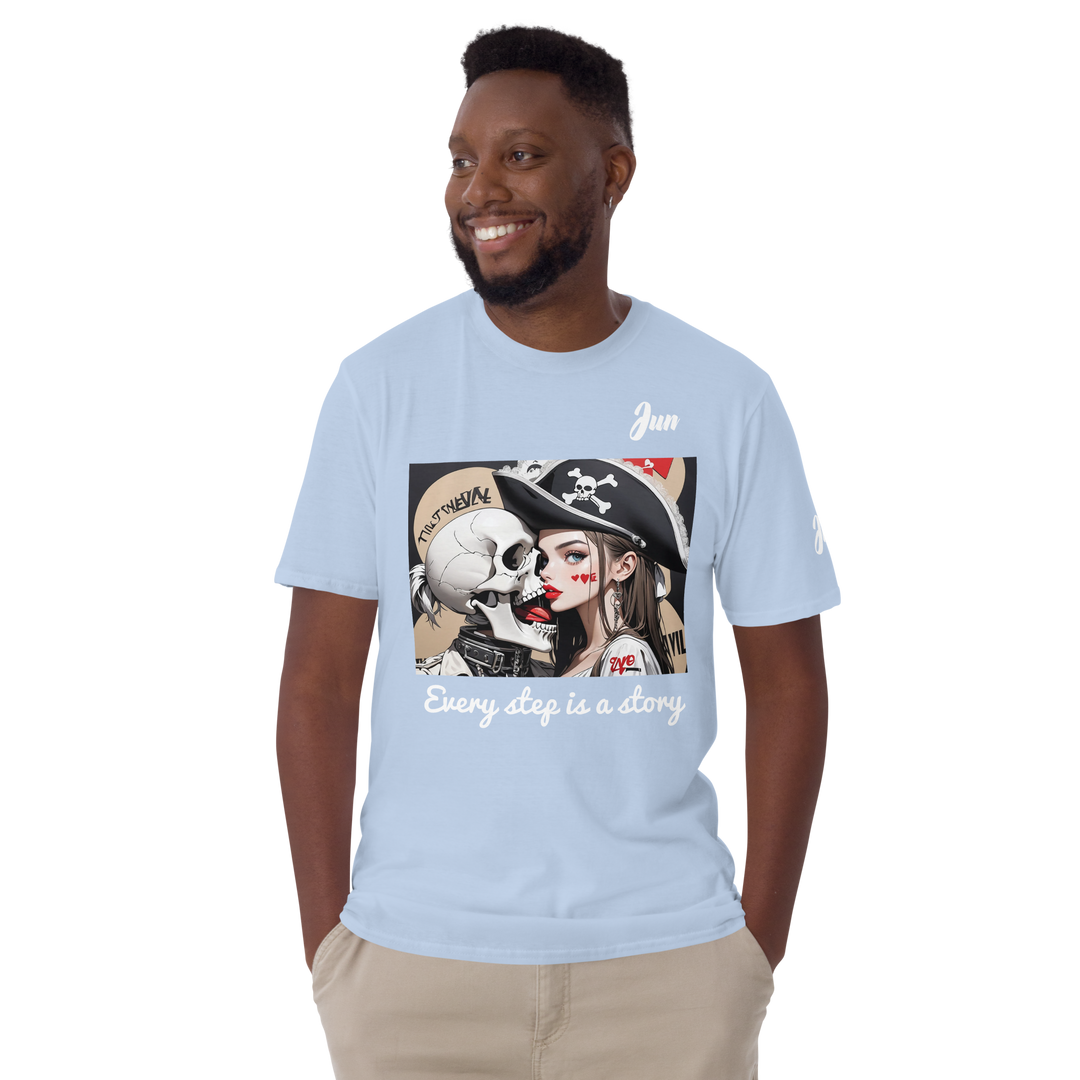 Every step is a story 10 Short-Sleeve Unisex T-Shirt 1