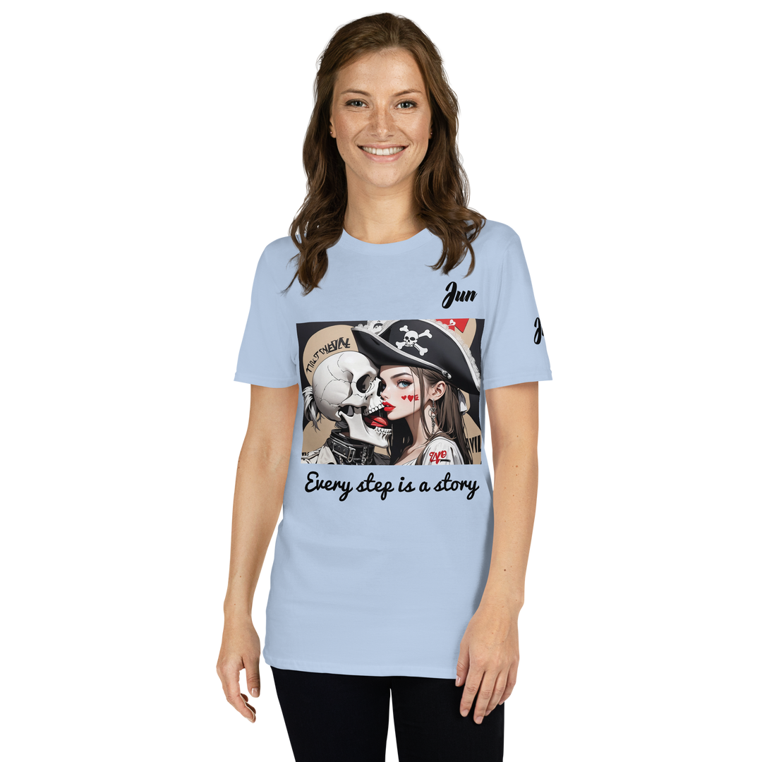 Every step is a story 10 Short-Sleeve Unisex T-Shirt 2