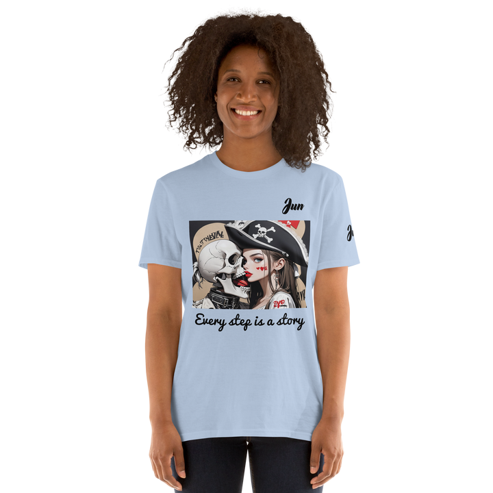 Every step is a story 10 Short-Sleeve Unisex T-Shirt 2