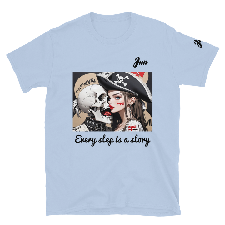 Every step is a story 10 Short-Sleeve Unisex T-Shirt 2