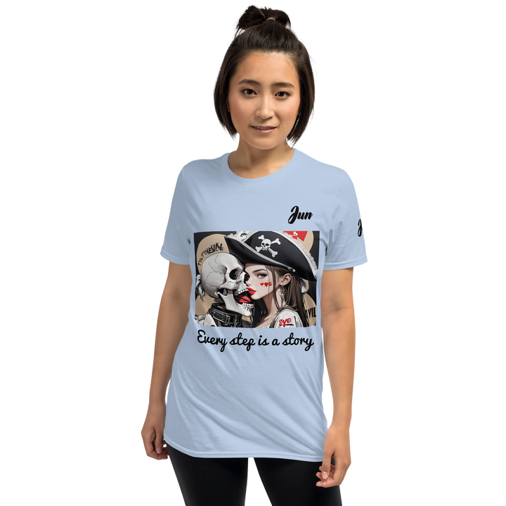 Every step is a story 10 Short-Sleeve Unisex T-Shirt 2