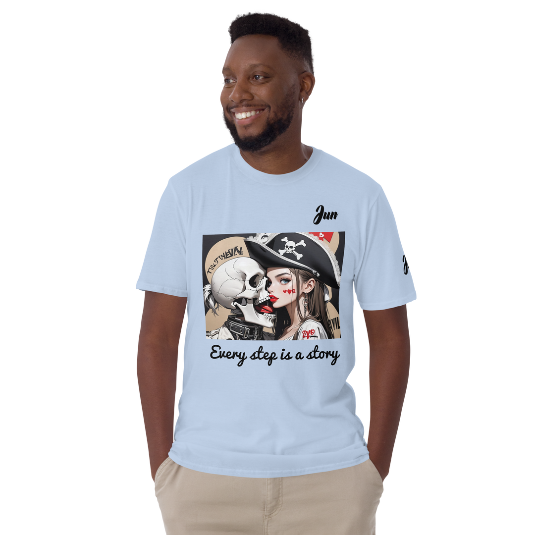 Every step is a story 10 Short-Sleeve Unisex T-Shirt 2
