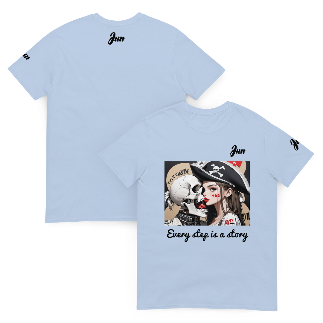 Every step is a story 10 Short-Sleeve Unisex T-Shirt 2