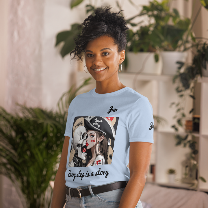 Every step is a story 10 Short-Sleeve Unisex T-Shirt 2