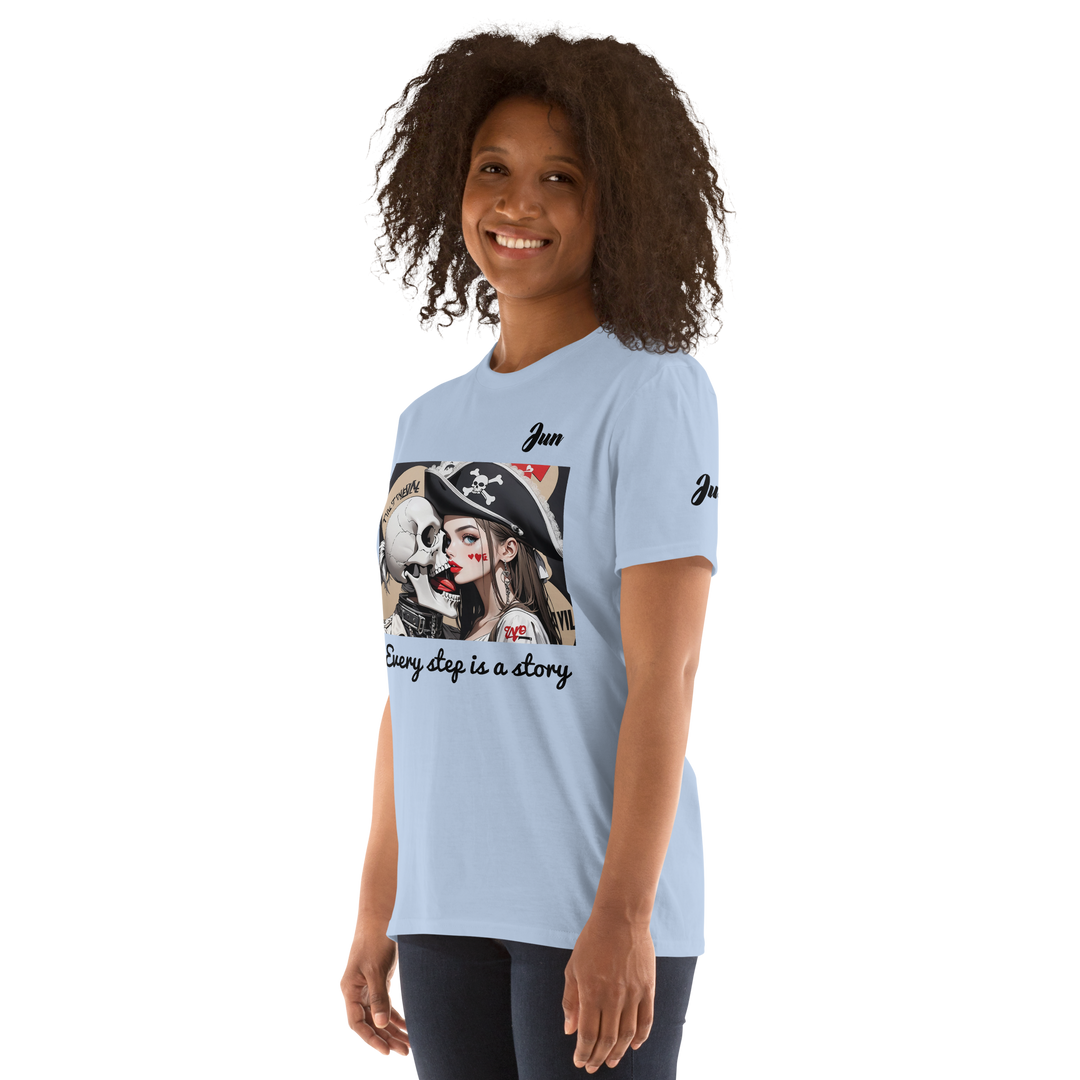 Every step is a story 10 Short-Sleeve Unisex T-Shirt 2