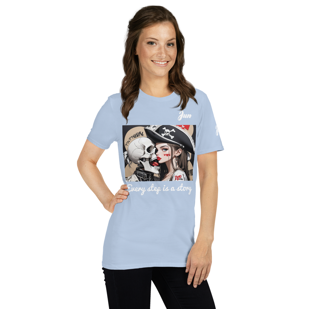 Every step is a story 10 Short-Sleeve Unisex T-Shirt 1