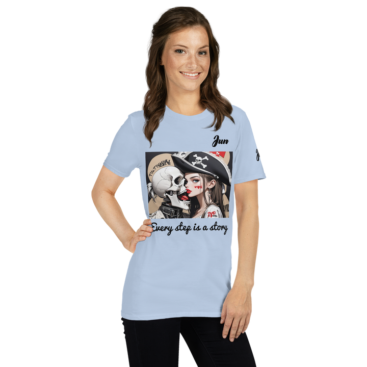 Every step is a story 10 Short-Sleeve Unisex T-Shirt 2