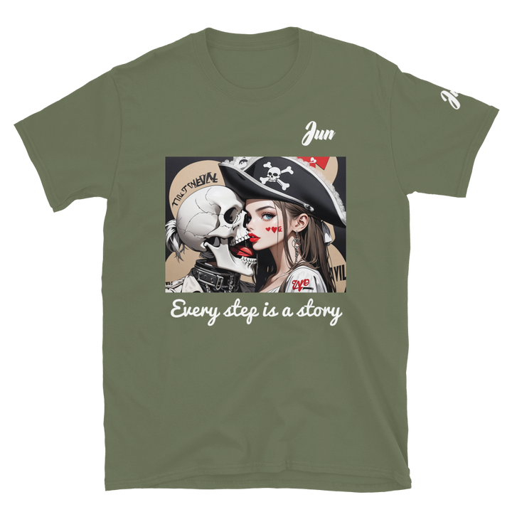 Every step is a story 10 Short-Sleeve Unisex T-Shirt 1