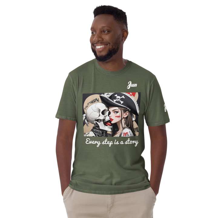 Every step is a story 10 Short-Sleeve Unisex T-Shirt 1