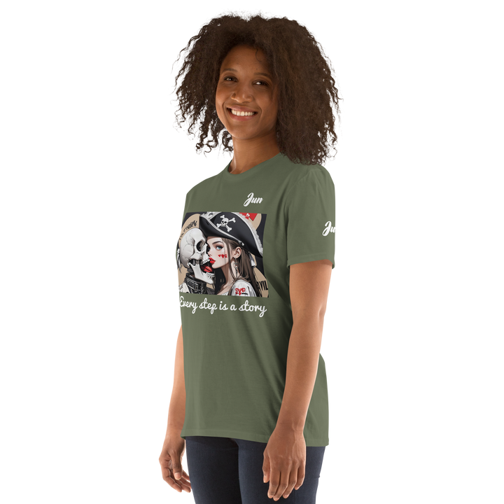Every step is a story 10 Short-Sleeve Unisex T-Shirt 1