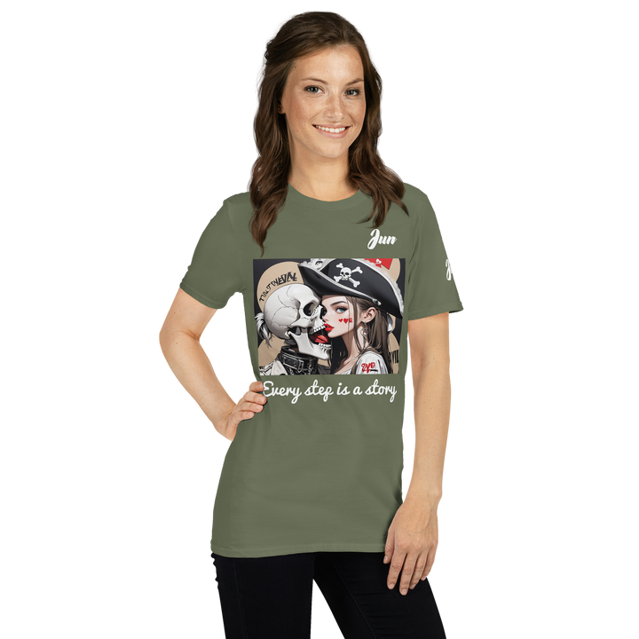 Every step is a story 10 Short-Sleeve Unisex T-Shirt 1