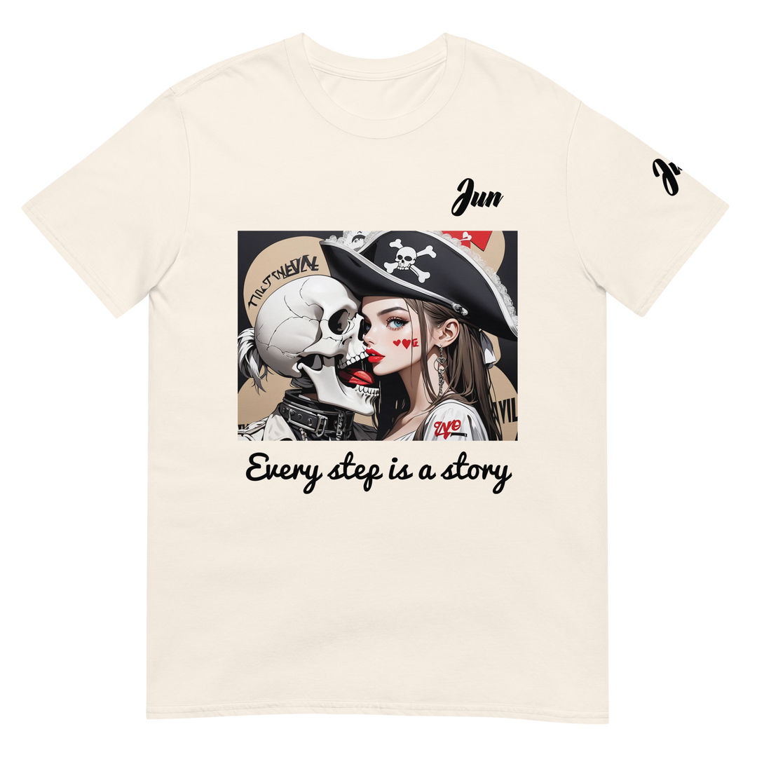 Every step is a story 10 Short-Sleeve Unisex T-Shirt 2