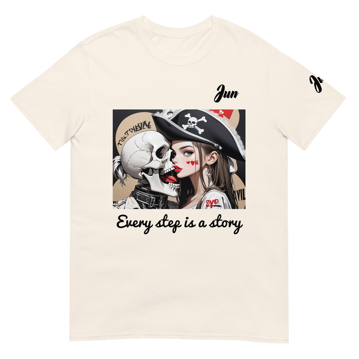 Every step is a story 10 Short-Sleeve Unisex T-Shirt 2