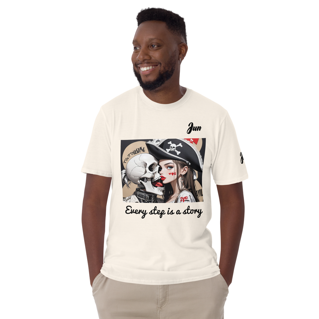 Every step is a story 10 Short-Sleeve Unisex T-Shirt 2