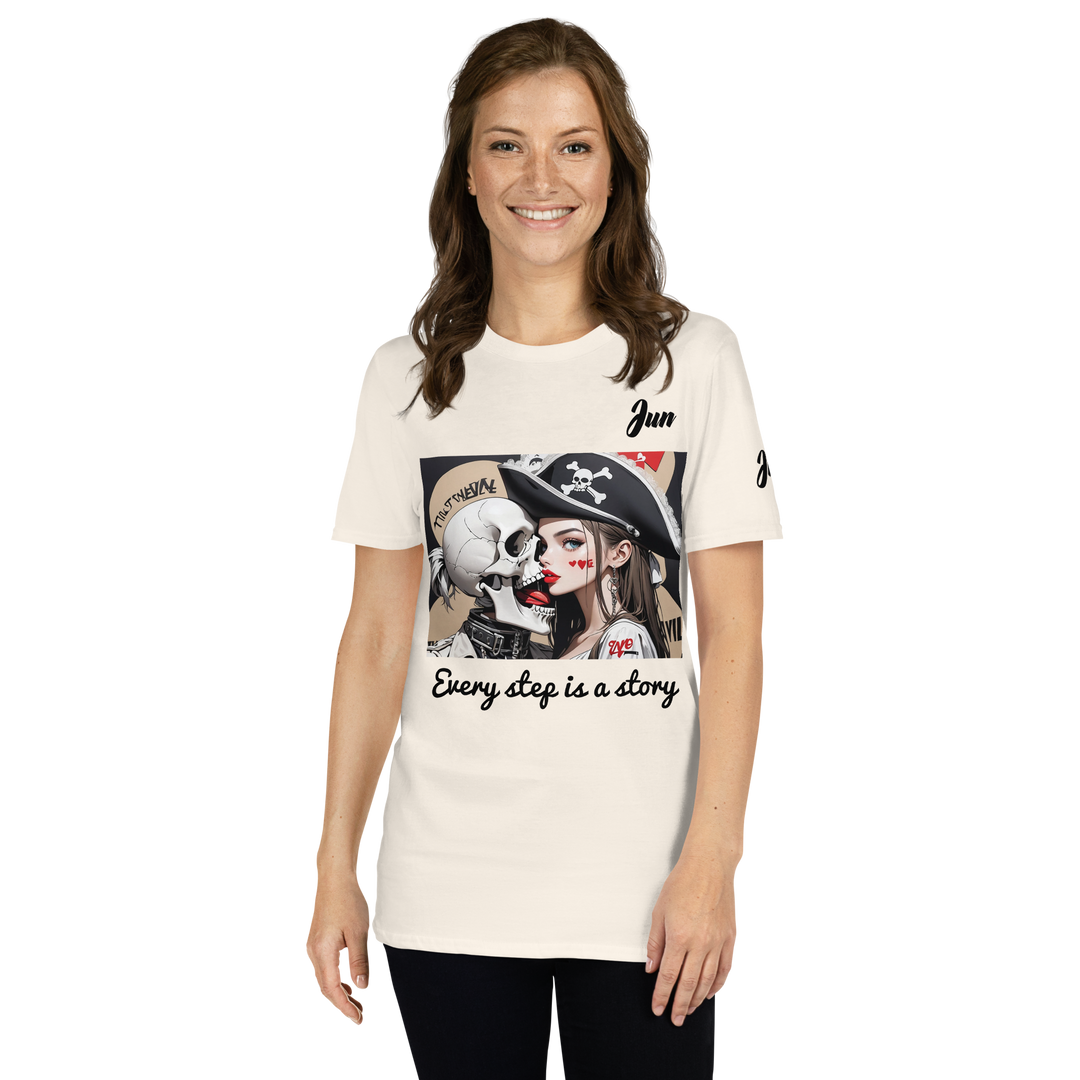 Every step is a story 10 Short-Sleeve Unisex T-Shirt 2