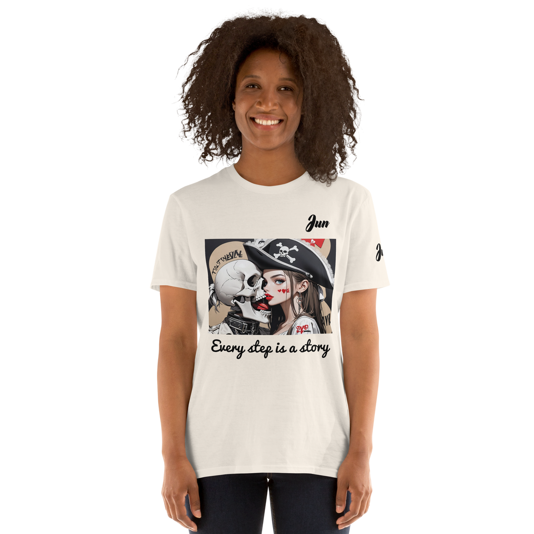 Every step is a story 10 Short-Sleeve Unisex T-Shirt 2