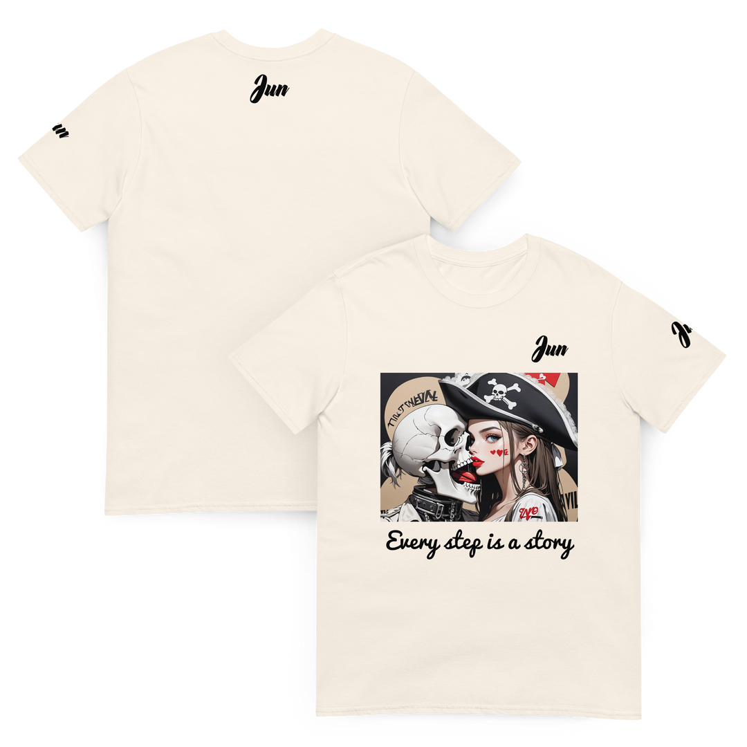 Every step is a story 10 Short-Sleeve Unisex T-Shirt 2