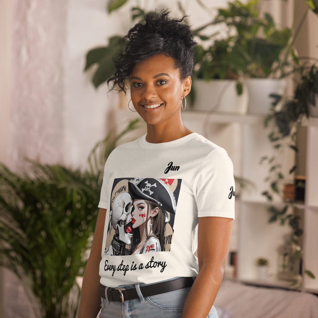 Every step is a story 10 Short-Sleeve Unisex T-Shirt 2