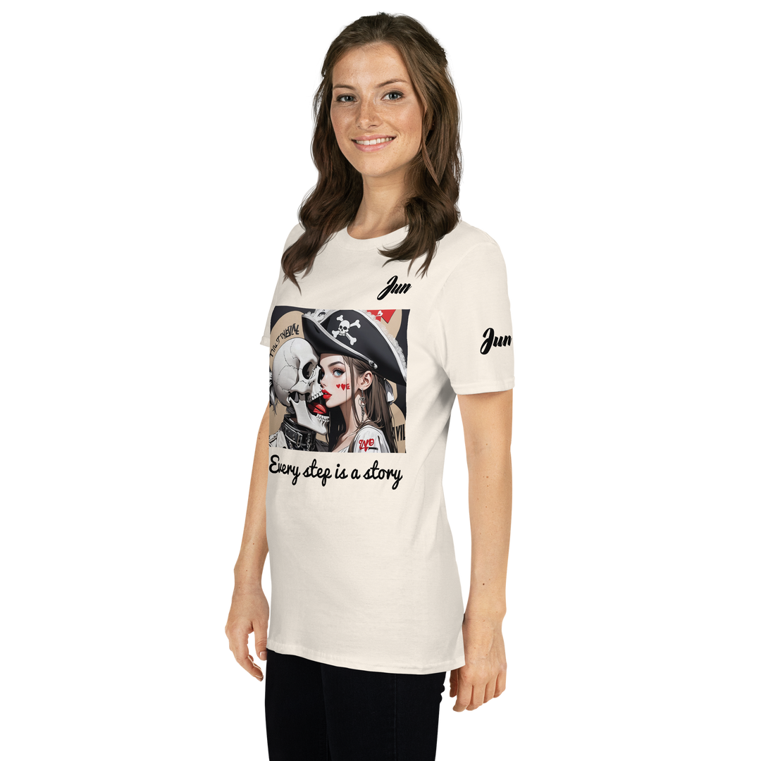 Every step is a story 10 Short-Sleeve Unisex T-Shirt 2