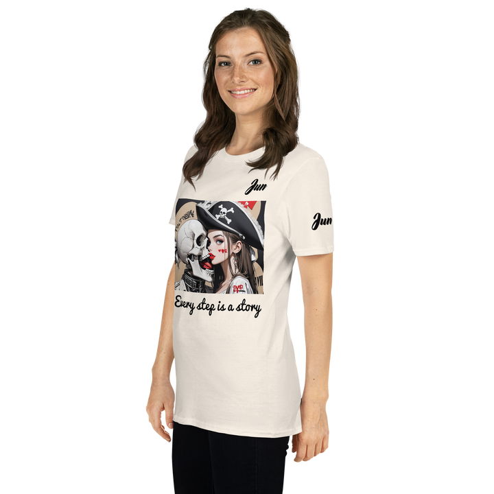 Every step is a story 10 Short-Sleeve Unisex T-Shirt 2