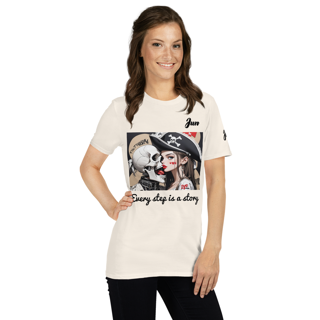 Every step is a story 10 Short-Sleeve Unisex T-Shirt 2