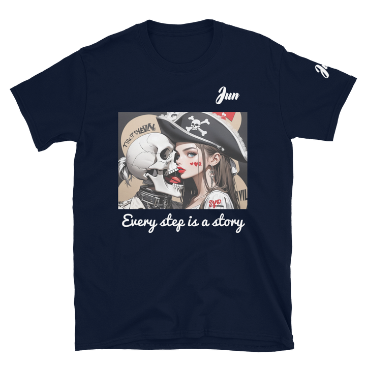 Every step is a story 10 Short-Sleeve Unisex T-Shirt 1