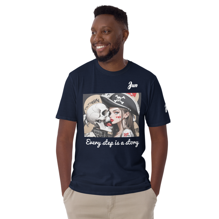 Every step is a story 10 Short-Sleeve Unisex T-Shirt 1