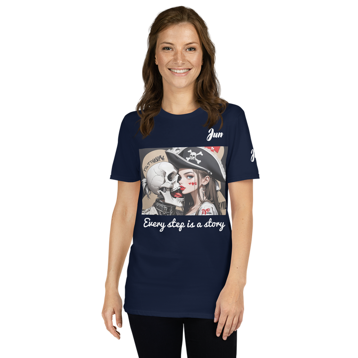 Every step is a story 10 Short-Sleeve Unisex T-Shirt 1