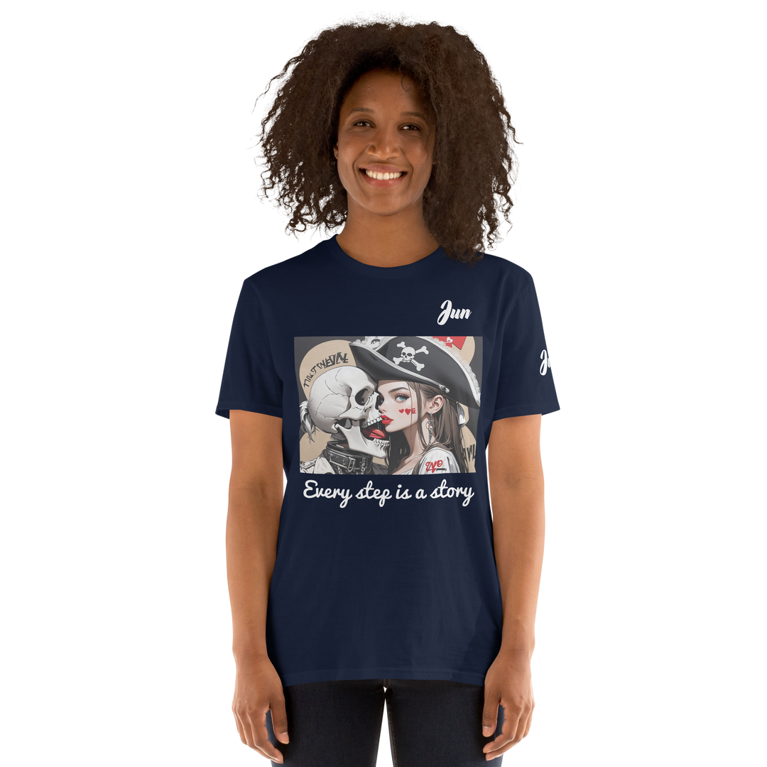 Every step is a story 10 Short-Sleeve Unisex T-Shirt 1