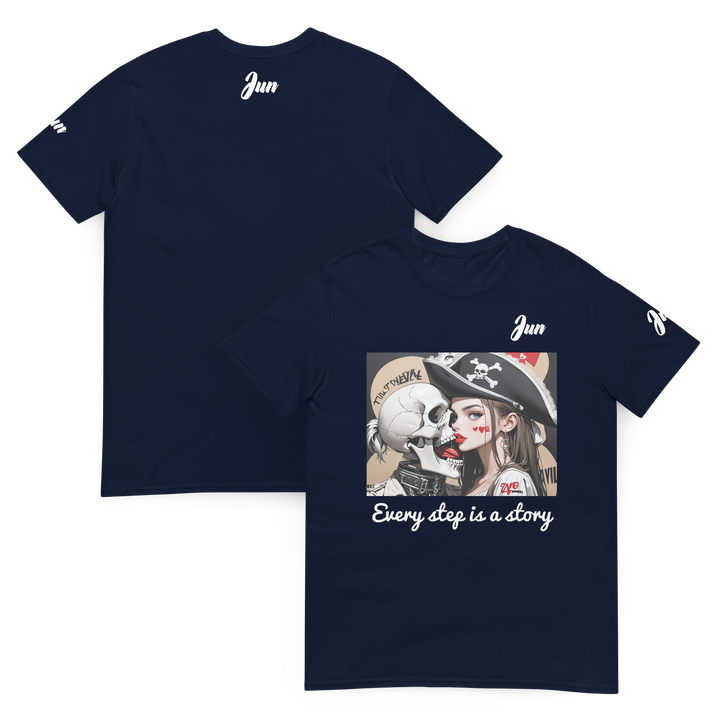 Every step is a story 10 Short-Sleeve Unisex T-Shirt 1