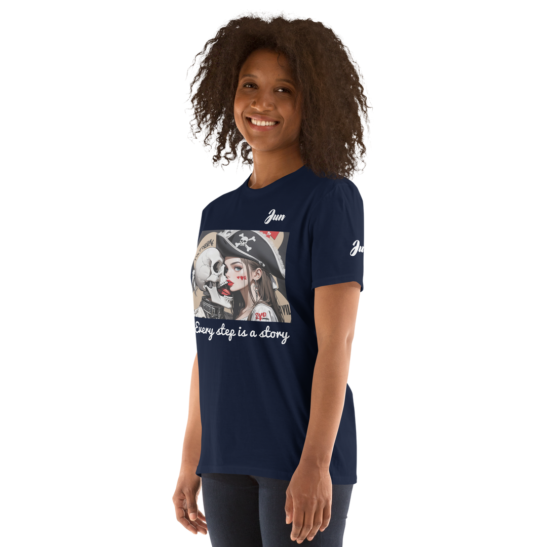 Every step is a story 10 Short-Sleeve Unisex T-Shirt 1