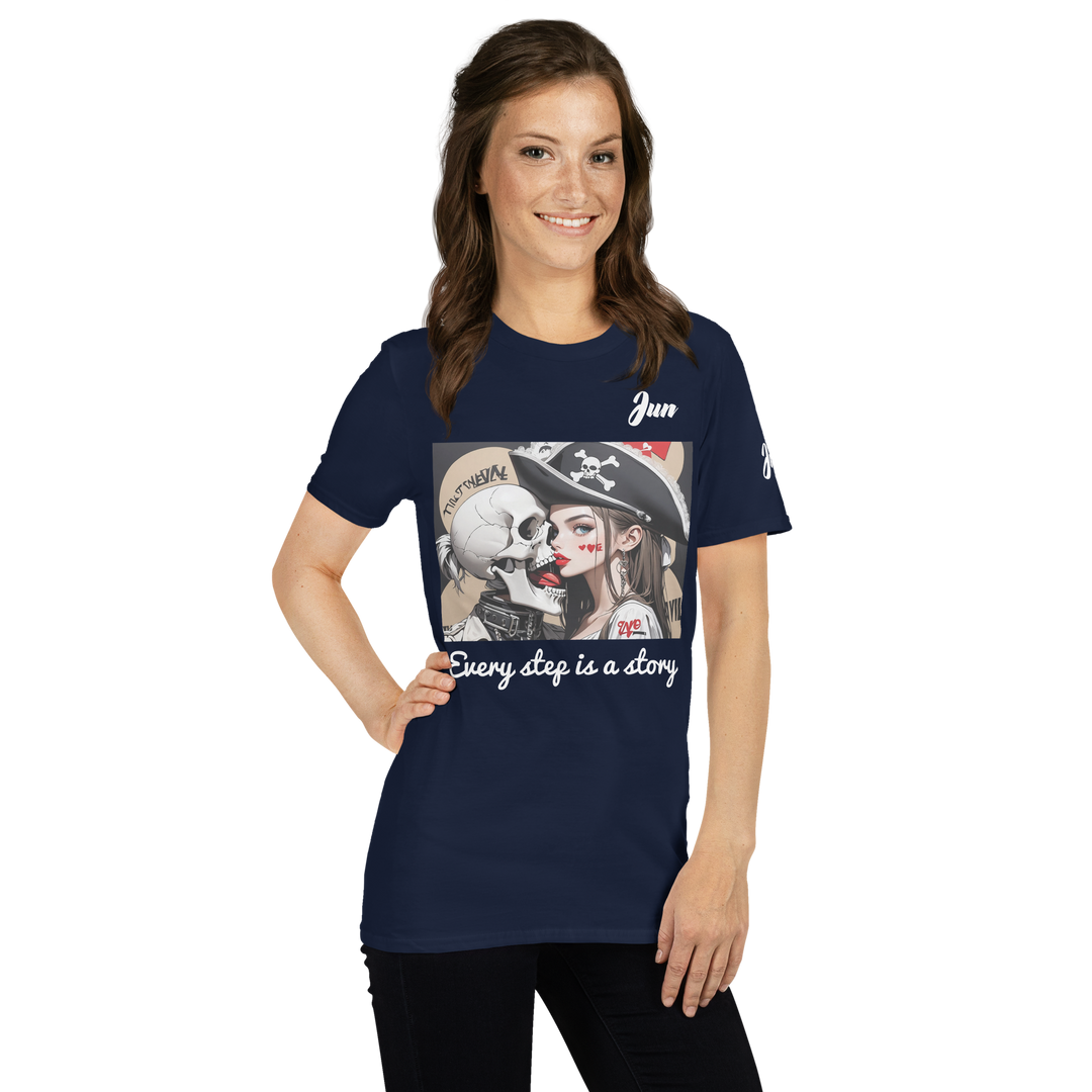 Every step is a story 10 Short-Sleeve Unisex T-Shirt 1