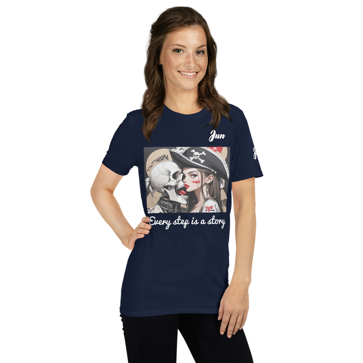 Every step is a story 10 Short-Sleeve Unisex T-Shirt 1
