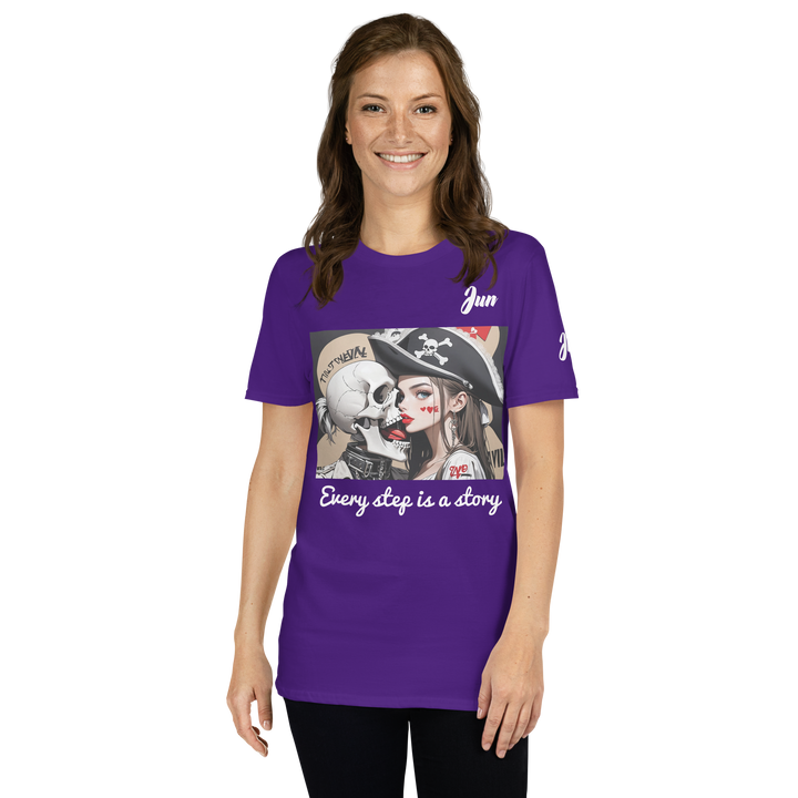 Every step is a story 10 Short-Sleeve Unisex T-Shirt 1