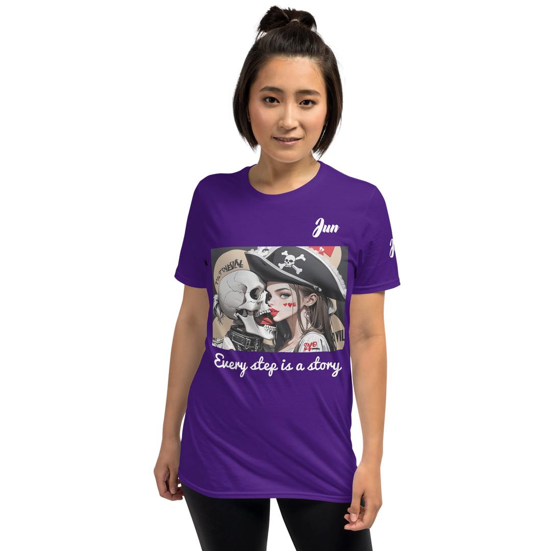 Every step is a story 10 Short-Sleeve Unisex T-Shirt 1