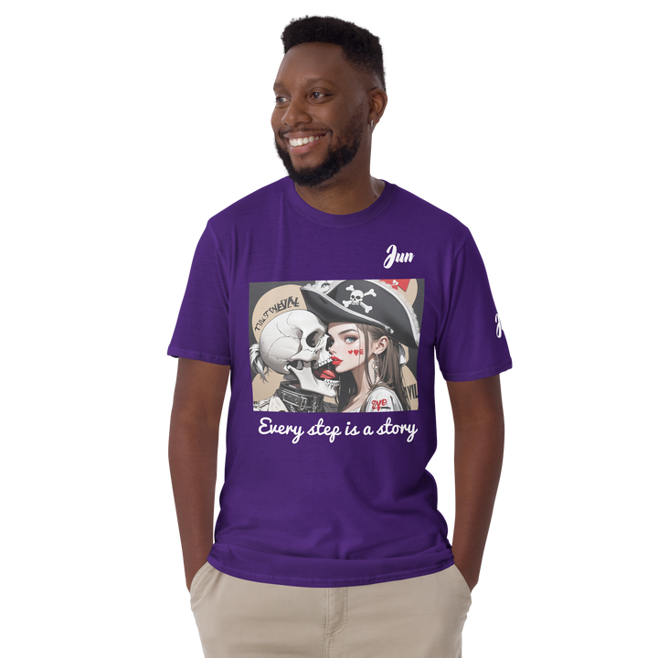 Every step is a story 10 Short-Sleeve Unisex T-Shirt 1
