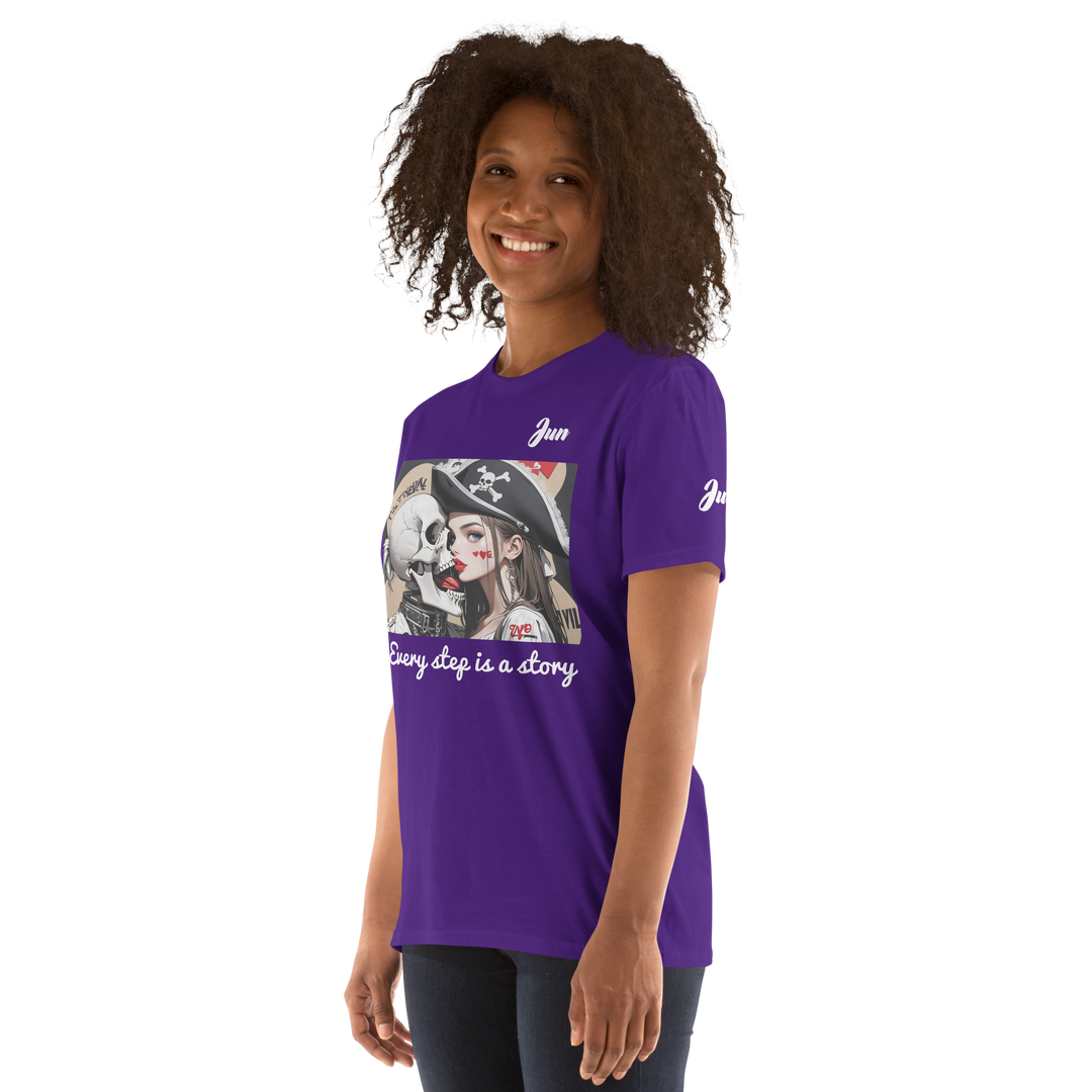 Every step is a story 10 Short-Sleeve Unisex T-Shirt 1
