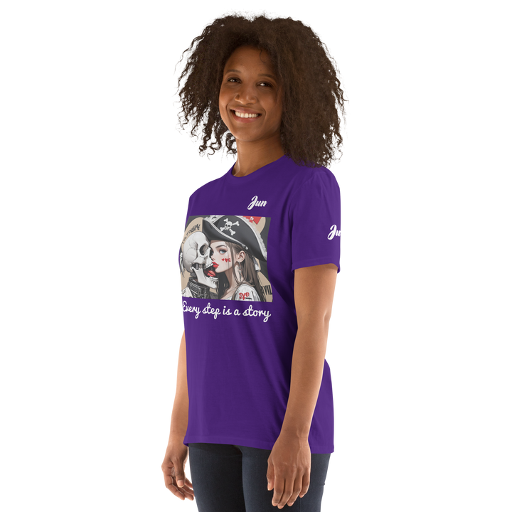 Every step is a story 10 Short-Sleeve Unisex T-Shirt 1