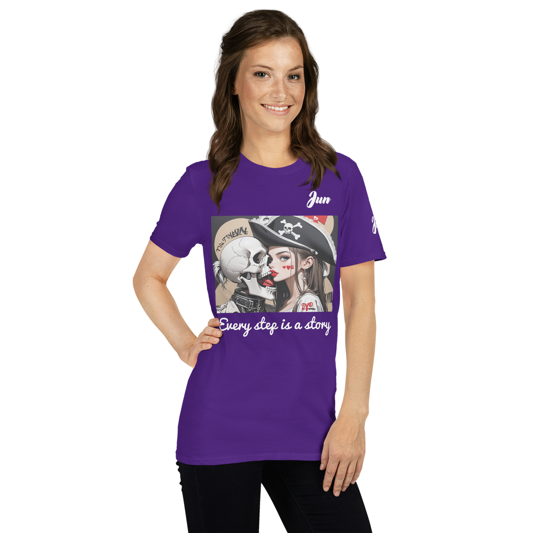 Every step is a story 10 Short-Sleeve Unisex T-Shirt 1