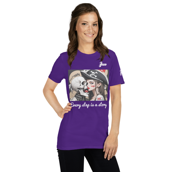 Every step is a story 10 Short-Sleeve Unisex T-Shirt 1