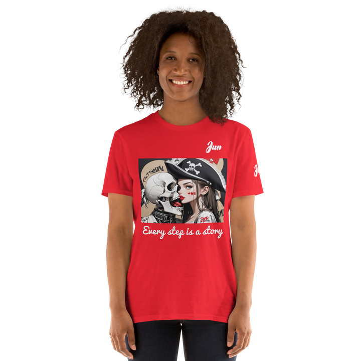 Every step is a story 10 Short-Sleeve Unisex T-Shirt 1